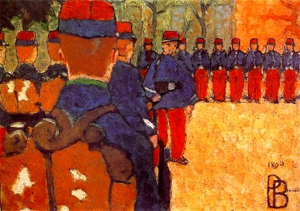 The Parade Ground by Pierre Bonnard (1890)