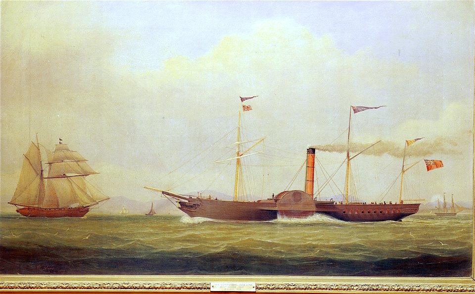 The paddle steamer Commodore RMG BHC3269