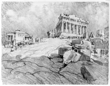 The Parthenon, from the gateway LCCN2007665948
