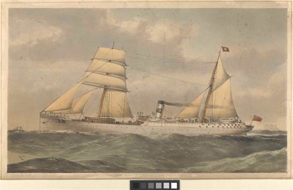 The paddle-steamer John Tennant RMG PY0363