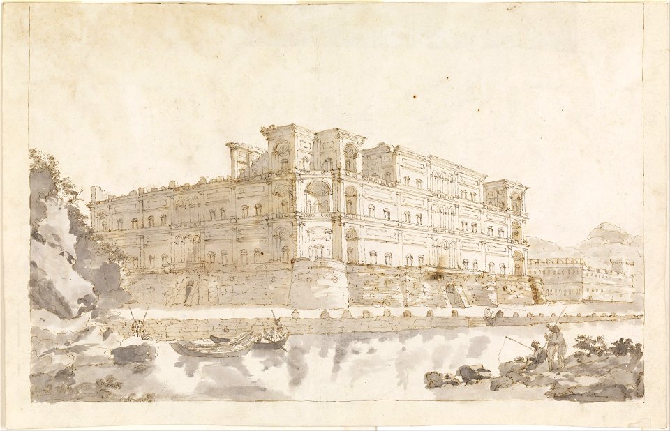 The Palace of Donn' Anna at Naples - Google Art Project