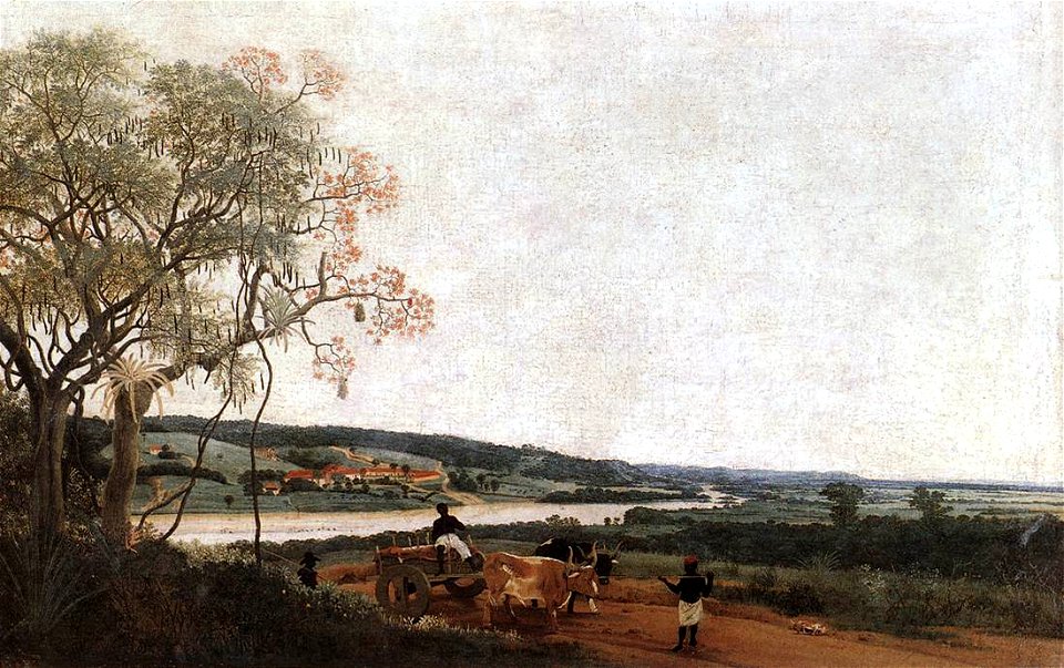 The Ox Cart 1638 Frans Post