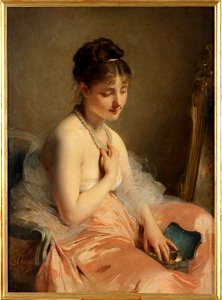 The Pearl-necklace (Charles Chaplin) - Nationalmuseum - 19838
