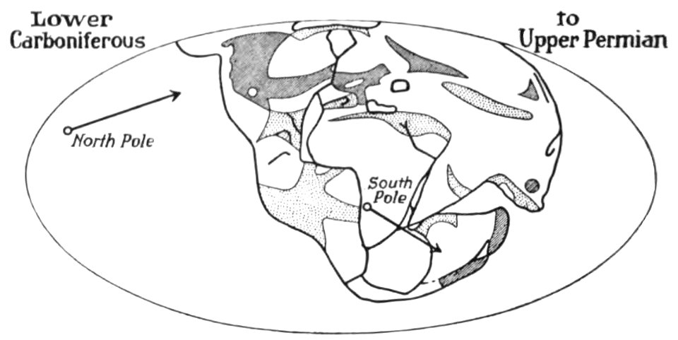 The origin of continents and oceans - Wegener (1924) - figure 23