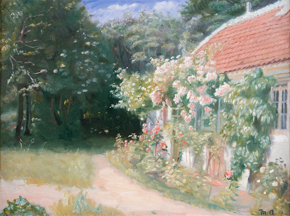 The Old Garden House, summer 1914