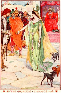 The olive fairy book - colour plate facing page 290