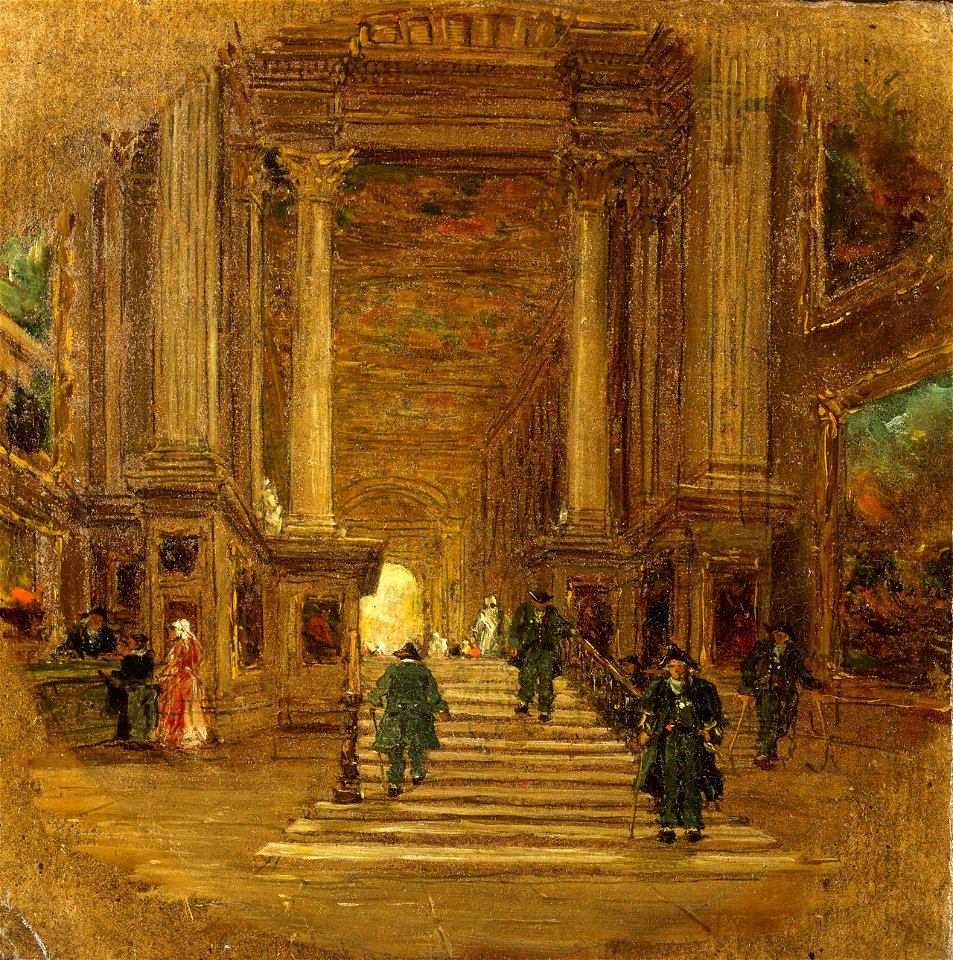 The Painted Hall at Greenwich RMG BHC1814