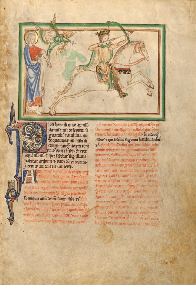 The Opening of the First Seal- The First Horseman - Google Art Project