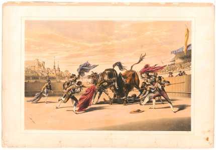 The picador dismounted LCCN2003677504