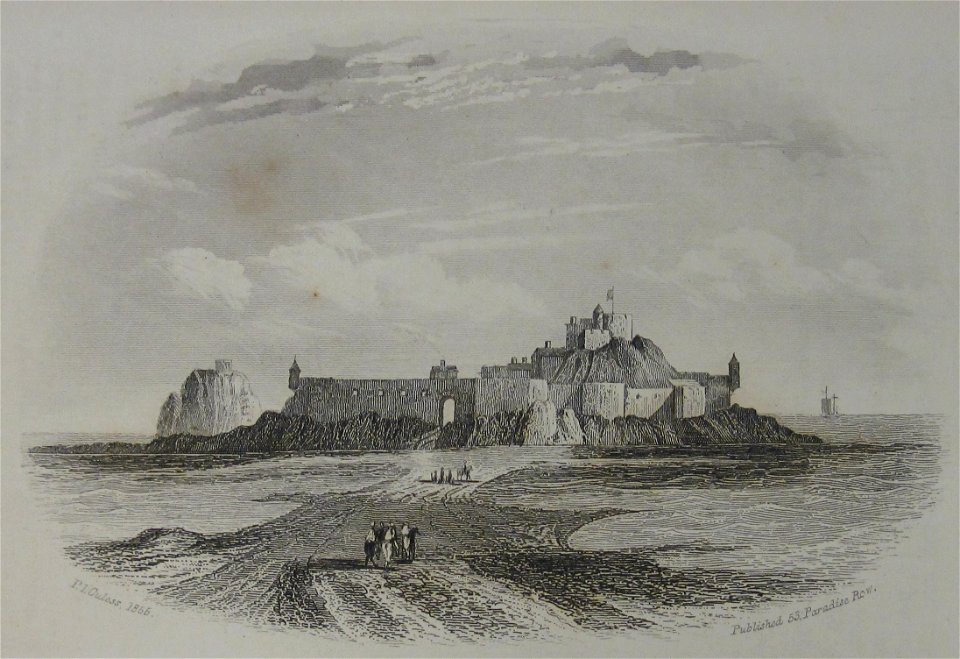 The Picturesque and Historical Guide to the Island of Jersey 1852 c