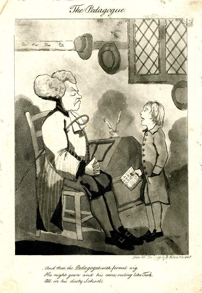 The pedagogue. (BM 1876,1014.56)