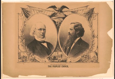 The peoples' choice, H. Greeley G. Brown - C. Koenig.. LCCN2012648846