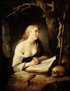 The Penitent Magdalen (Gerrit Dou) - Nationalmuseum - 17396