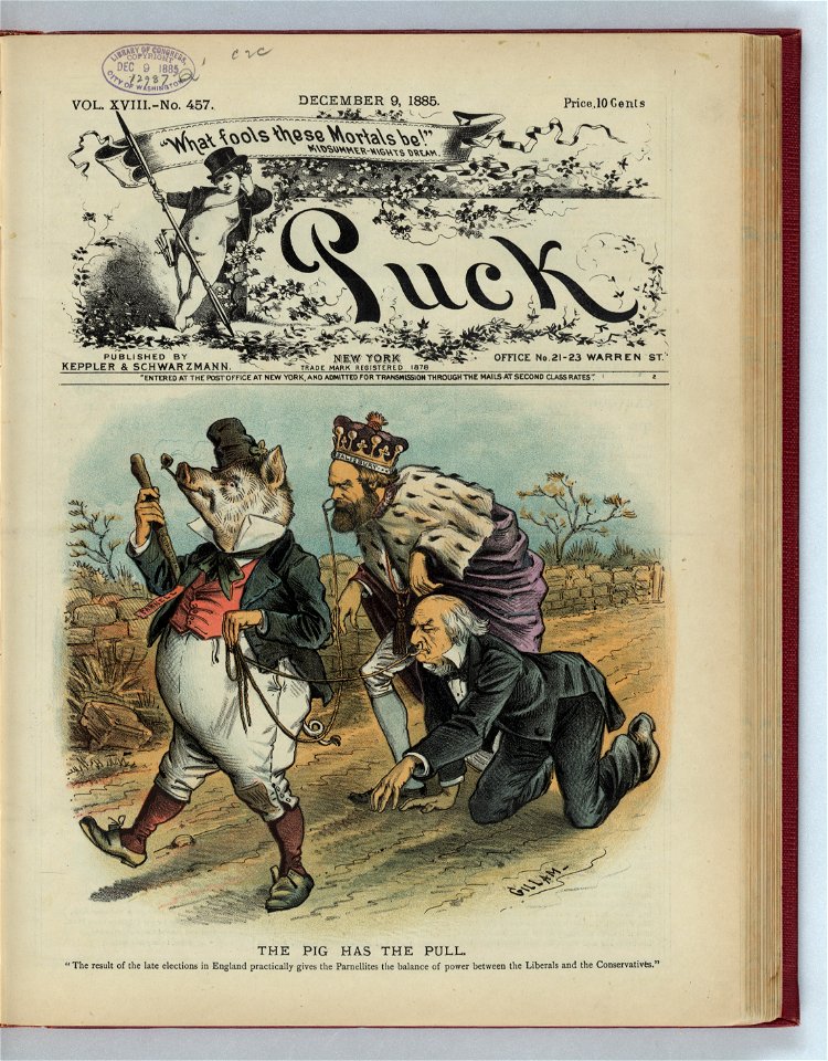 The pig has the pull - Gillam. LCCN2011661362