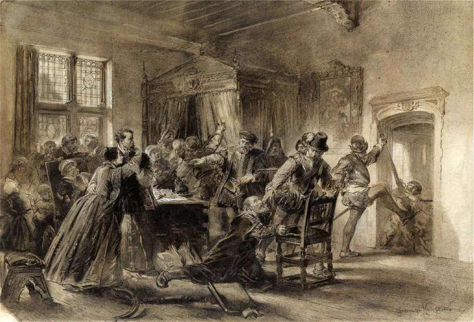 The pillage by Herman Frederik Carel ten Kate