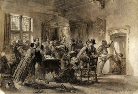 The pillage by Herman Frederik Carel ten Kate