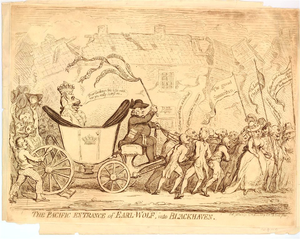 The pacific entrance of Earl-Wolf, into Blackhaven. (BM 1851,0901.577)