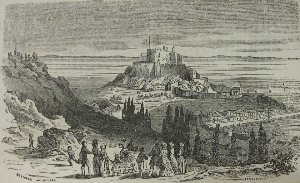The Picturesque and Historical Guide to the Island of Jersey 1852 b