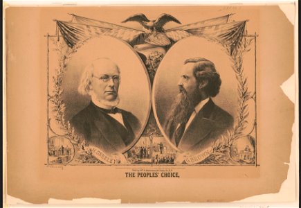 The peoples' choice, H. Greeley G. Brown - C. Koenig.. LCCN2012648846