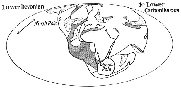 The origin of continents and oceans - Wegener (1924) - figure 22