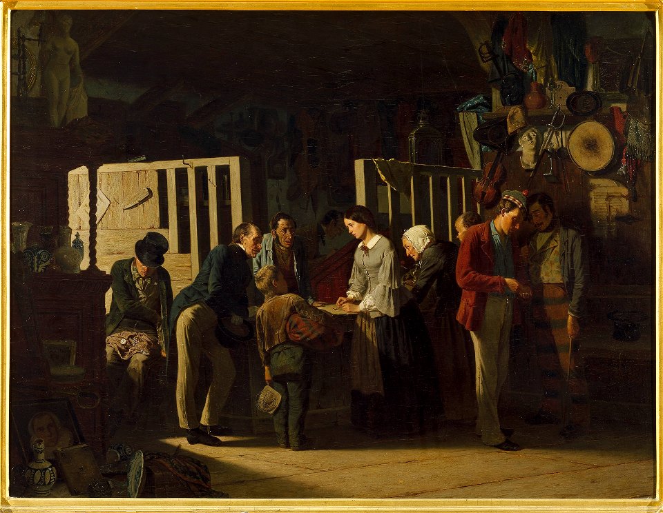 The Pawn Shop II (Carl d'Unker) - Nationalmuseum - 18323