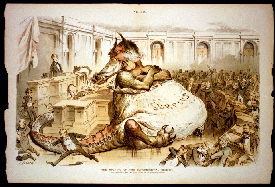 The opening of the Congressional session - J. Keppler. LCCN93510769