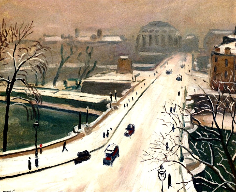 The Pont Neuf in the Snow Albert Marquet