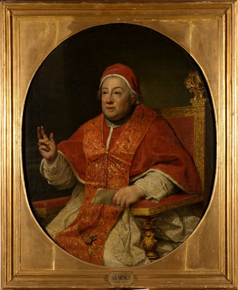 The Pope Clemens XIII (Anton Rafael Mengs) - Nationalmuseum - 17226