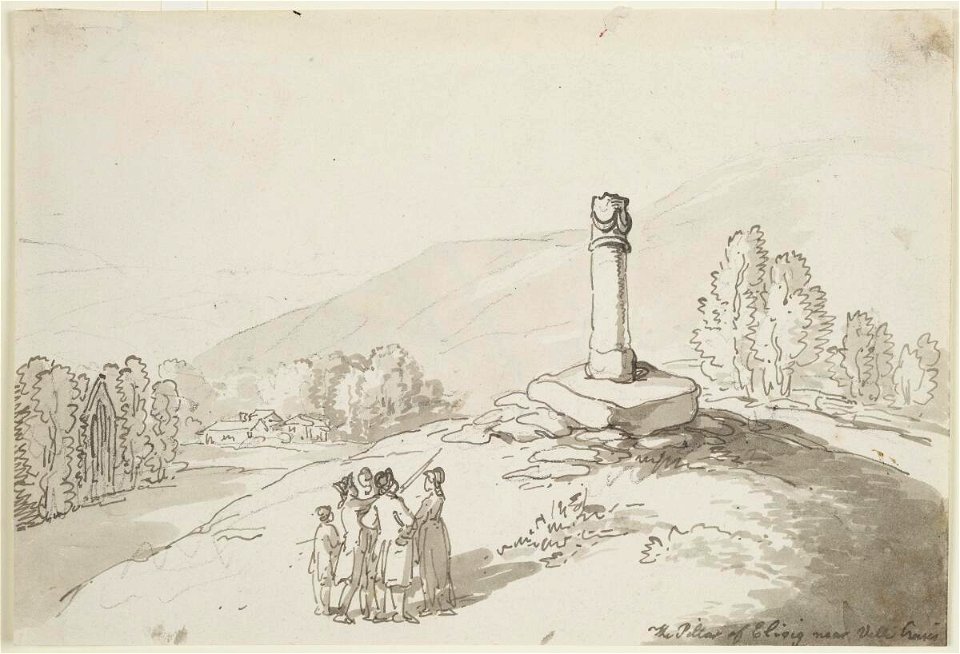 The Pilar of Elisig near Valle Crucis (4786059)