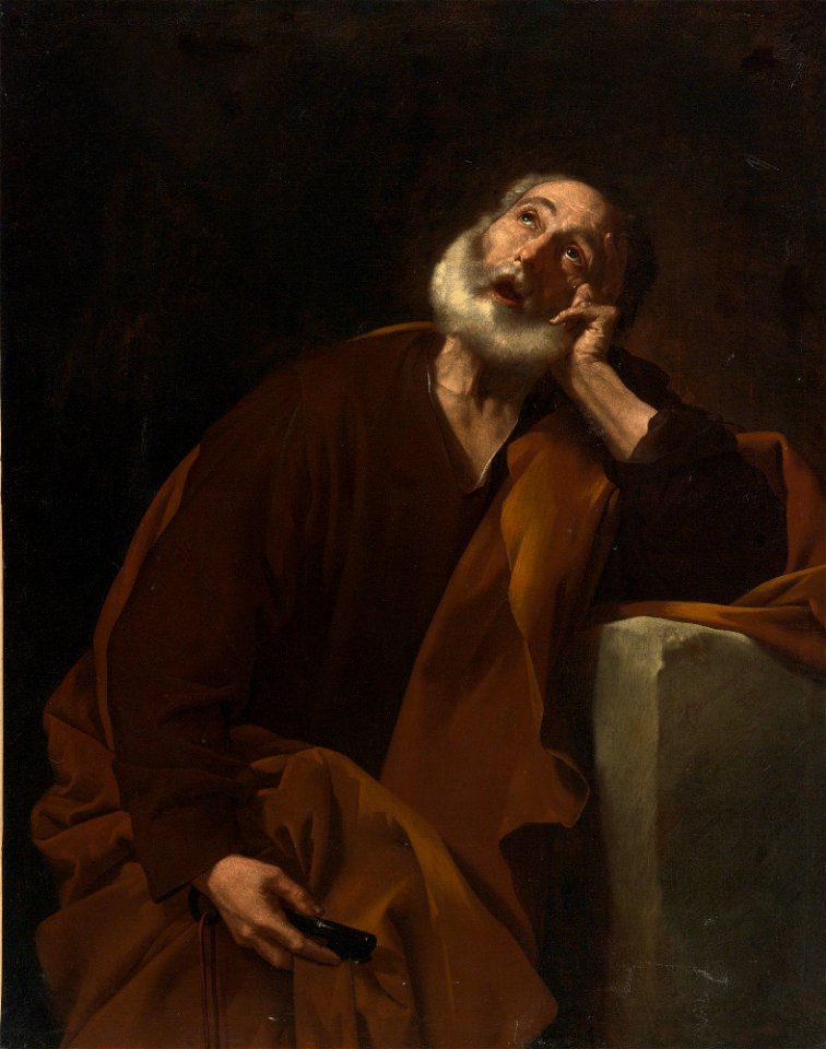 The penitent Saint Peter