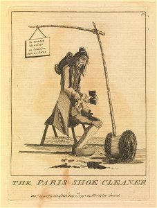 The Paris Shoe Cleaner, 1771