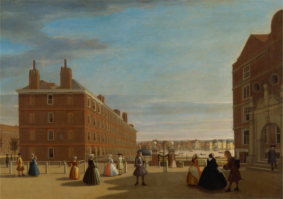 The Paper Buildings, Inner Temple, London - Google Art Project