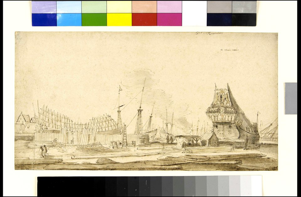 The pepper wharf of the Dutch East India Company, Amsterdam RMG PY4313