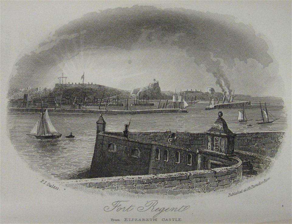 The Picturesque and Historical Guide to the Island of Jersey 1852 a