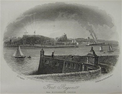 The Picturesque and Historical Guide to the Island of Jersey 1852 a