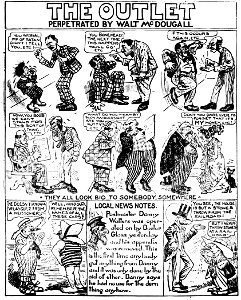 The Outlet - Walt McDougall, September 29, 1911