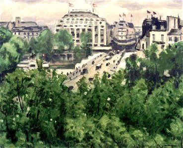The Pont Neuf and the Samaritaine Albert Marquet (1938)