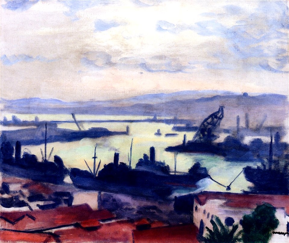 The Port of Algiers 2 Albert Marquet