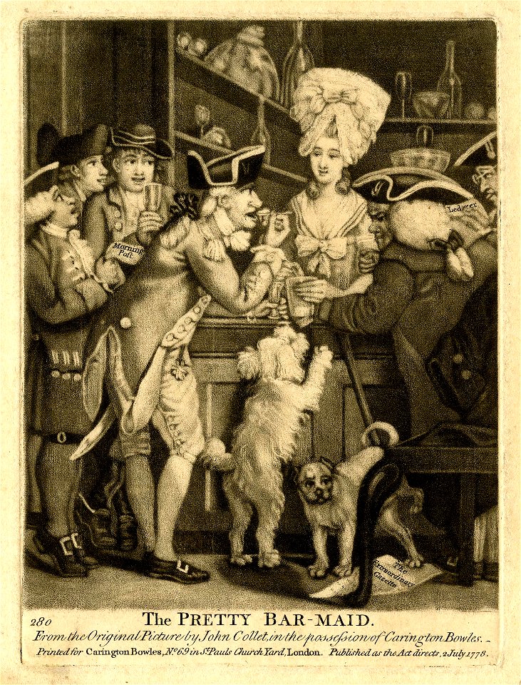 The Pretty Bar-Maid (BM 2010,7081.2043)