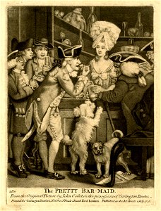 The Pretty Bar-Maid (BM 2010,7081.2043)