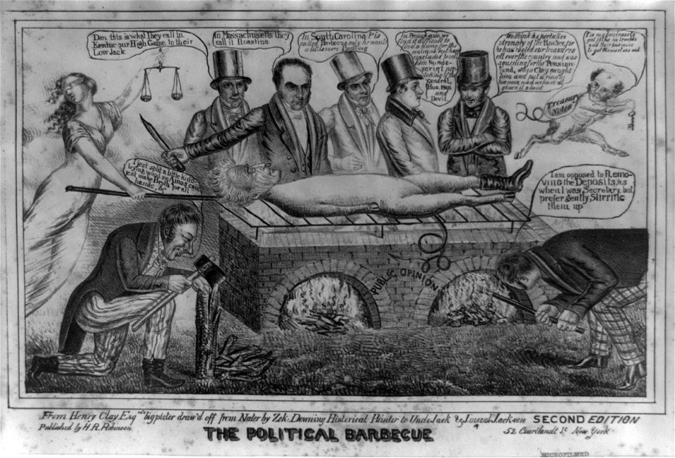 The political barbecue LCCN2008661772