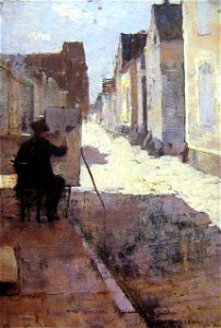 The Principal Street at Grez