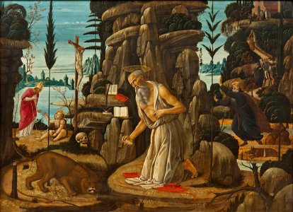 The Penitent St Jerome (Jacopo del Sellaio) - Nationalmuseum - 19427
