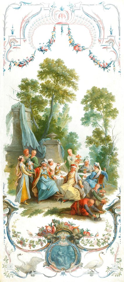 The Picnic in the Park - Christophe Huet
