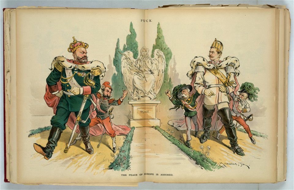 The peace of Europe is assured - Keppler, Jr. LCCN2012648783