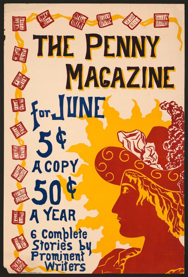 The Penny magazine for June... 6 complete stories by prominent writers LCCN2015646487