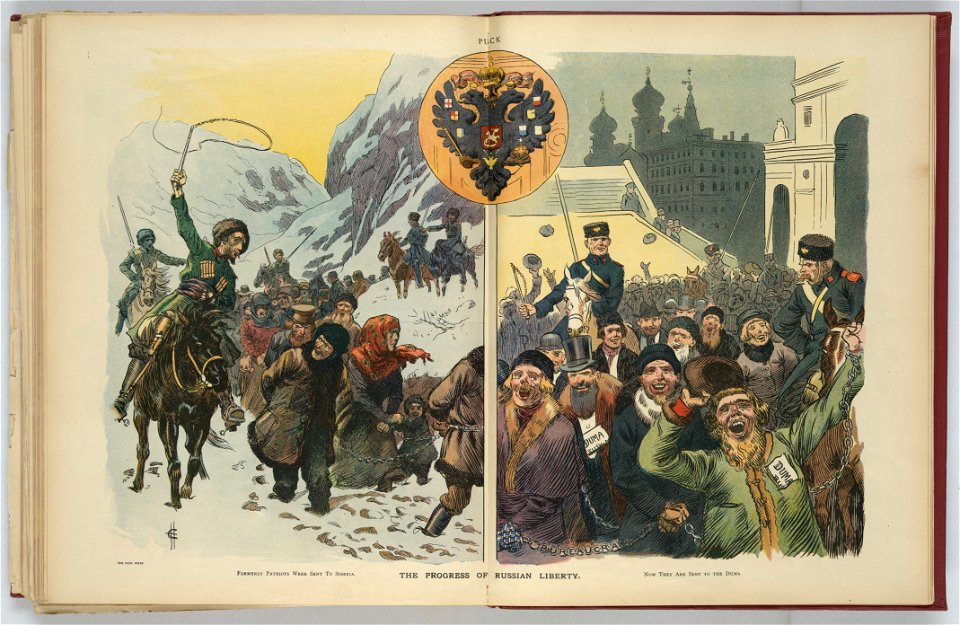 The progress of Russian liberty - CH (monogram). LCCN2011647221