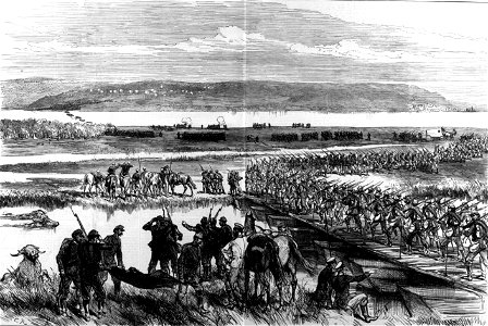The passage of the Danube by the Russians at Simnitza
