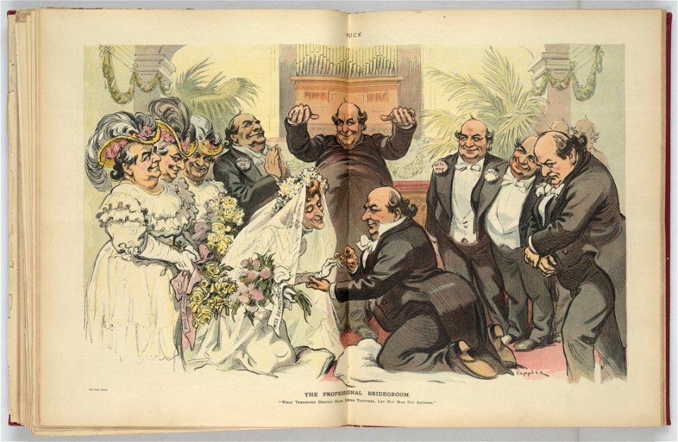 The professional bridegroom - Keppler. LCCN2011647207