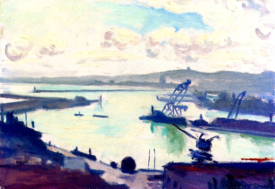 The Port of Algiers Albert Marquet (1942)